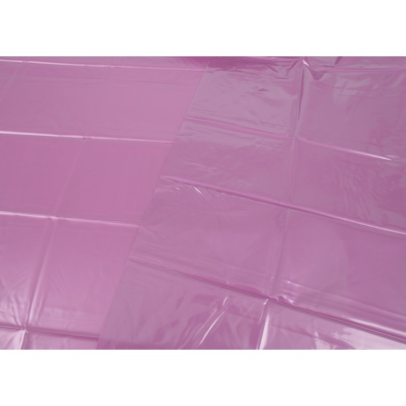 Fetish - lakk lepedő - világos pink (200 x 230cm) 54184 termék bemutató kép