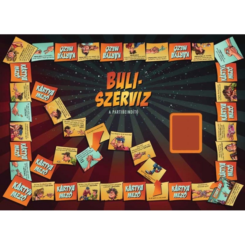Buliszerviz társasjáték felnőtteknek 43466 termék bemutató kép