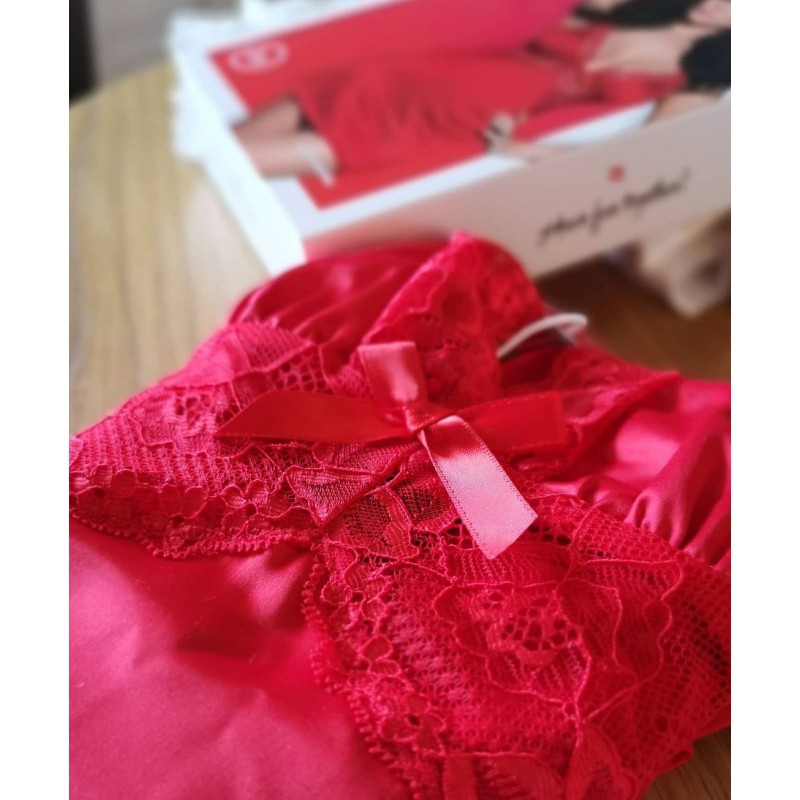 Obsessive Secred - hálóruha - piros 43492 termék bemutató kép