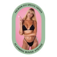 Womanizer Premium Eco Bonnie Strange kiadás - akkus csiklóizgató (pink) 73326 termék bemutató kép