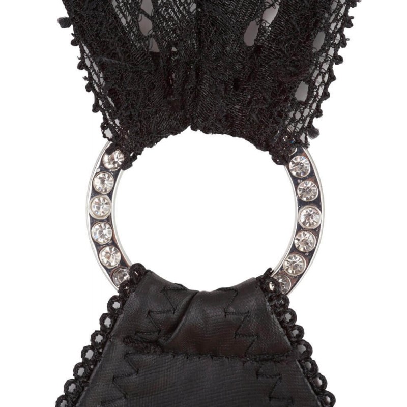 Abierta Fina - merész csillogás - miniruha (fekete) 54434 termék bemutató kép