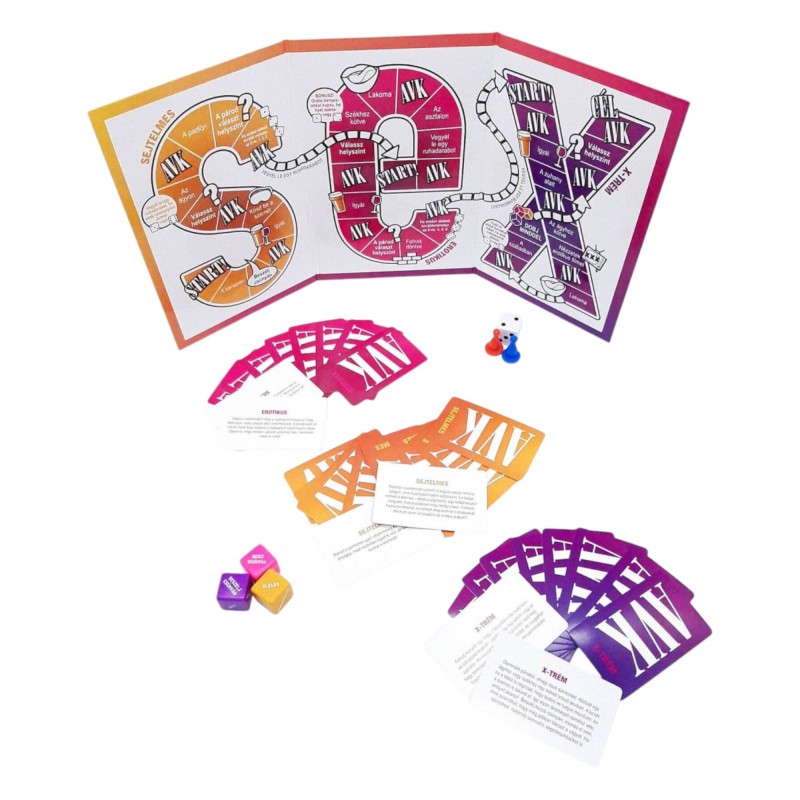 AVK:Adsz Vagy Kapsz - felnőtt szex társasjáték (litván nyelven) 97552 termék bemutató kép