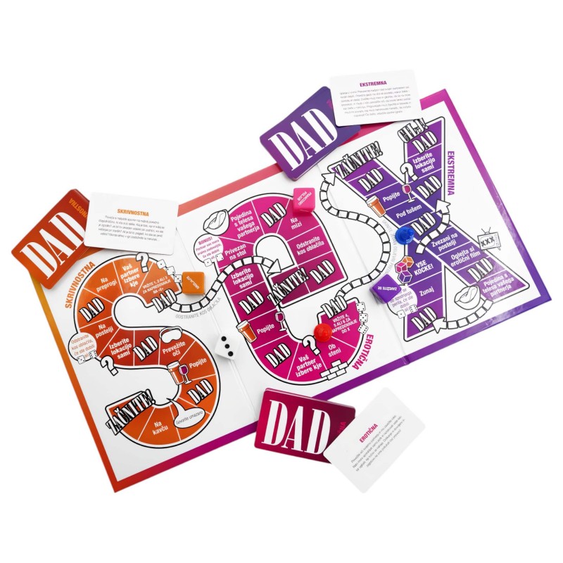 AVK: Adsz Vagy Kapsz - felnőtt szex társasjáték (szlovén nyelven) 124499 termék bemutató kép