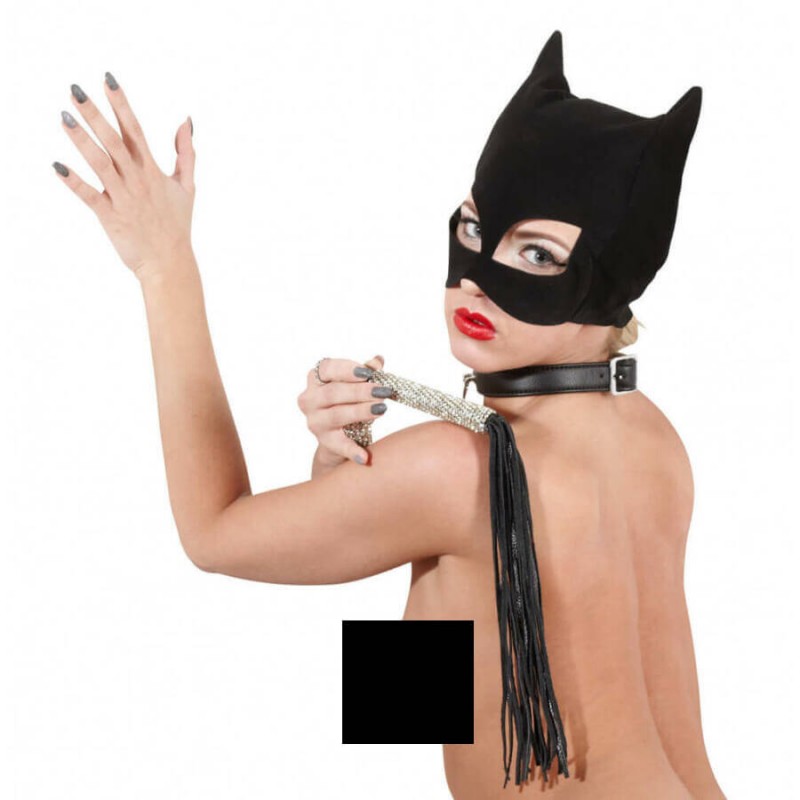 Bad Kitty - Cicamaszk (fekete) 75702 termék bemutató kép