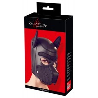 Bad Kitty - neoprén női kutya maszk - fekete (S-L) 65494 termék bemutató kép