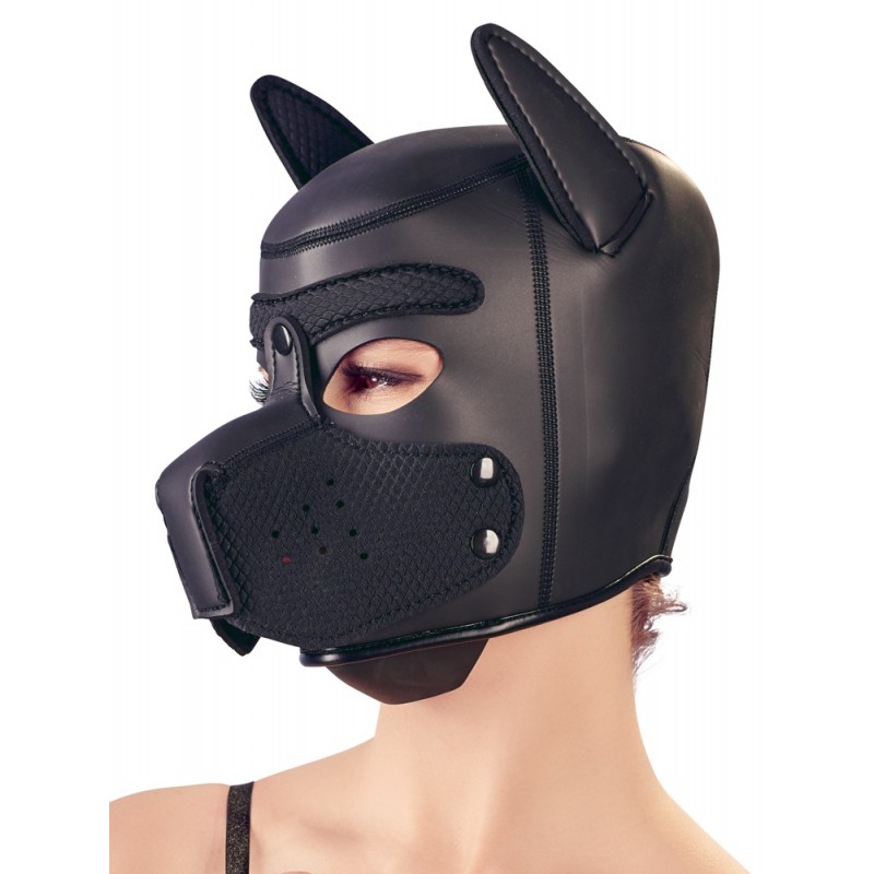 Bad Kitty - neoprén női kutya maszk - fekete (S-L) 65497 termék bemutató kép