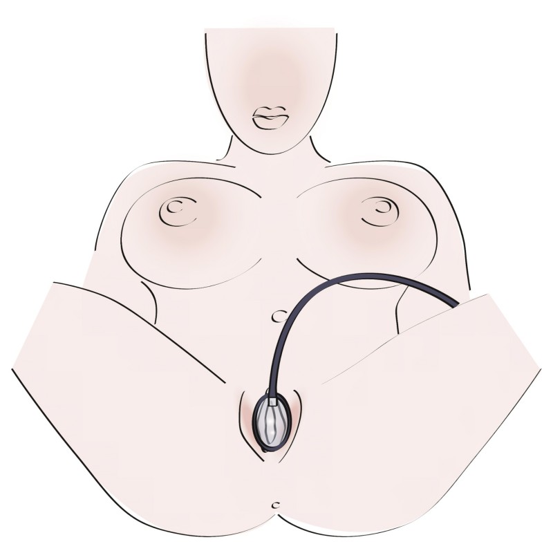 Bad Kitty - punci pumpa (fekete) 101448 termék bemutató kép