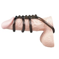 Bad Kitty - tüskés, négyszeres péniszgyűrű 3909 termék bemutató kép