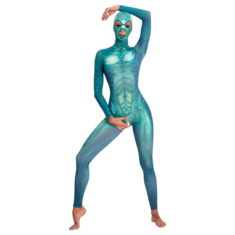 Beasty Suits - Beasty overall (zöld) - S/M 147738 termék bemutató kép