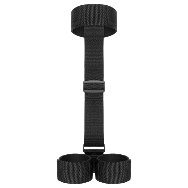 Bedroom Fantasies - puha nyakörv és bilincs (fekete) 121835 termék bemutató kép