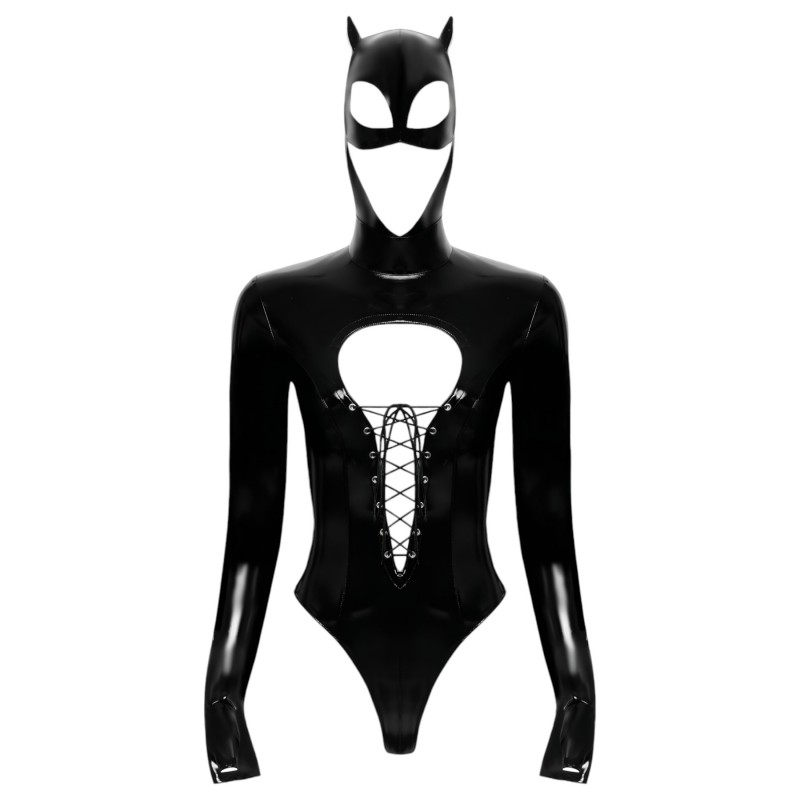 Black Level - hosszúujjú Batwoman body (fekete) 171446 termék bemutató kép