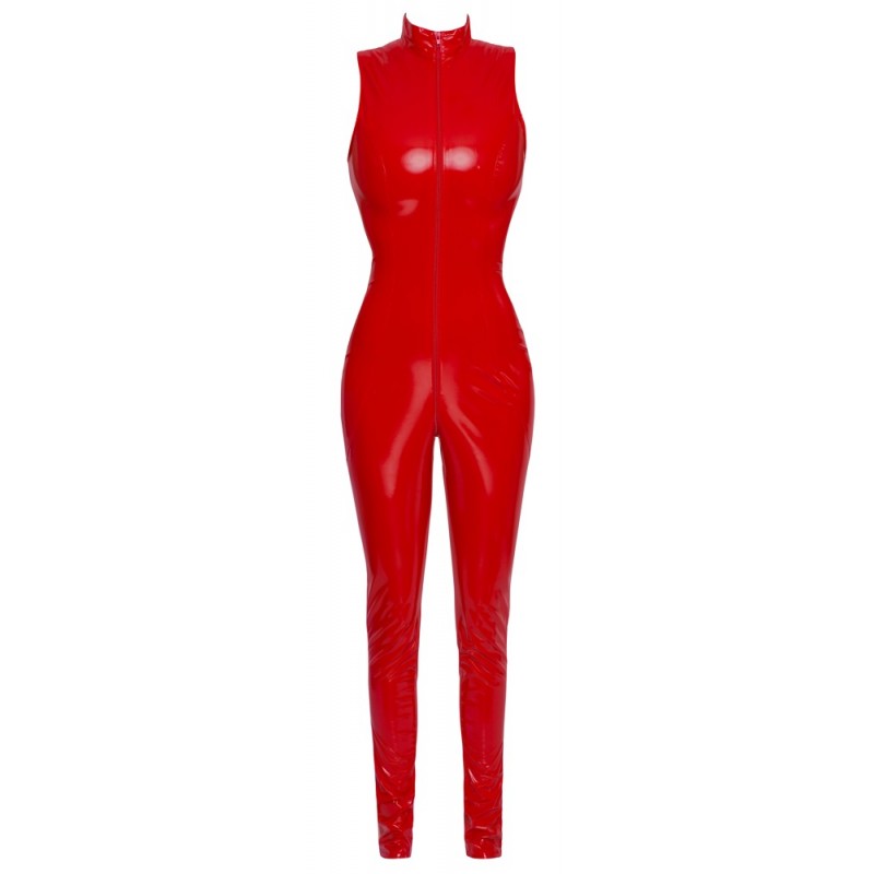 Black Level - ujjatlan cipzáras overál (piros) 72437 termék bemutató kép