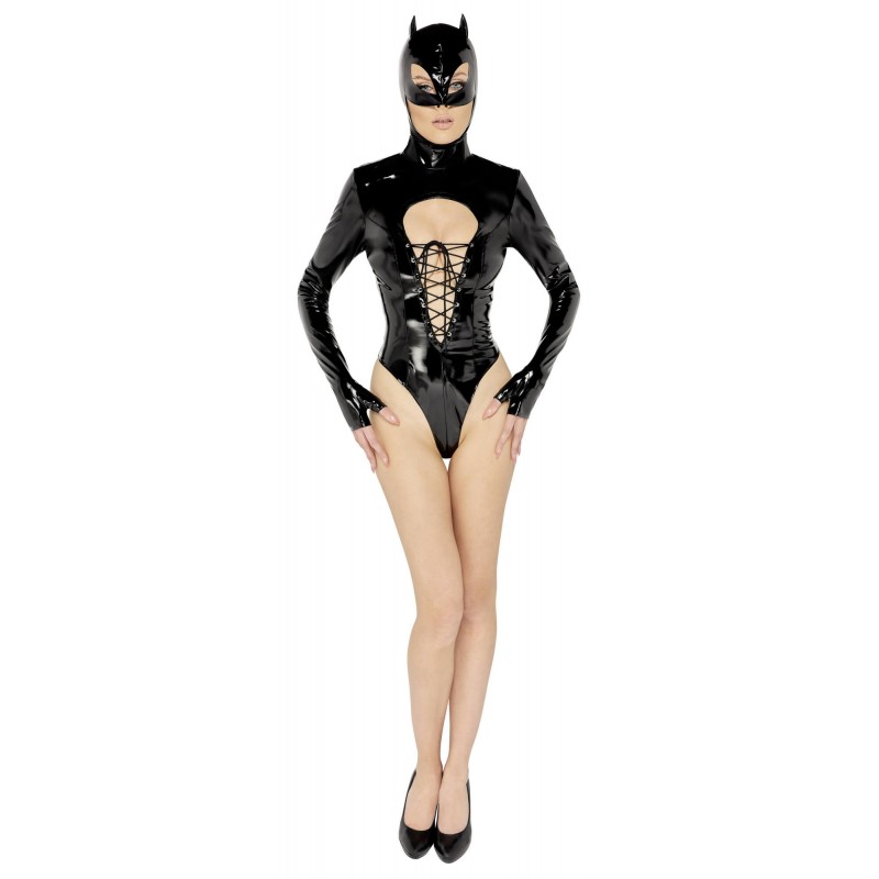 Black Velvets - hosszúujjú Batwoman body (fekete) 83233 termék bemutató kép