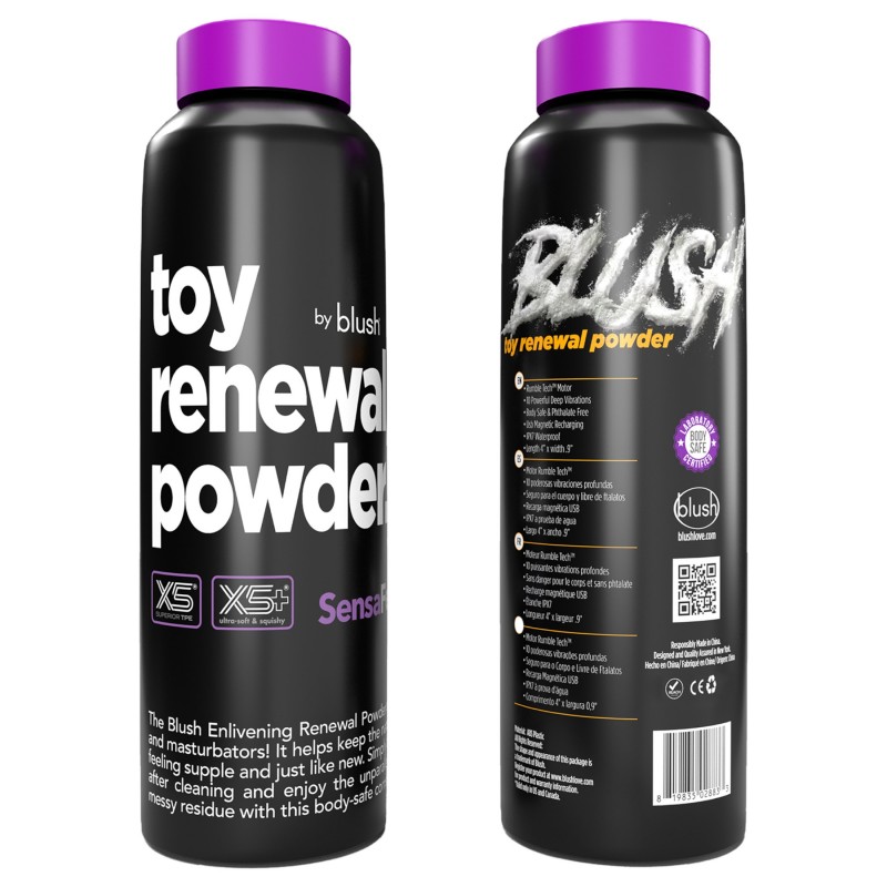 blush - regeneráló púder játékokhoz (fehér, 96 g) 145006 termék bemutató kép