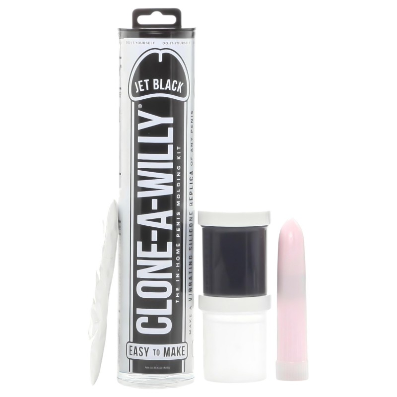 Clone-a-Willy - péniszmásoló szett vibrátorral (fekete) 103954 termék bemutató kép