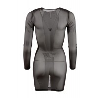 Cottelli - hosszúujjú, áttetsző ruha (fekete) 12600 termék bemutató kép