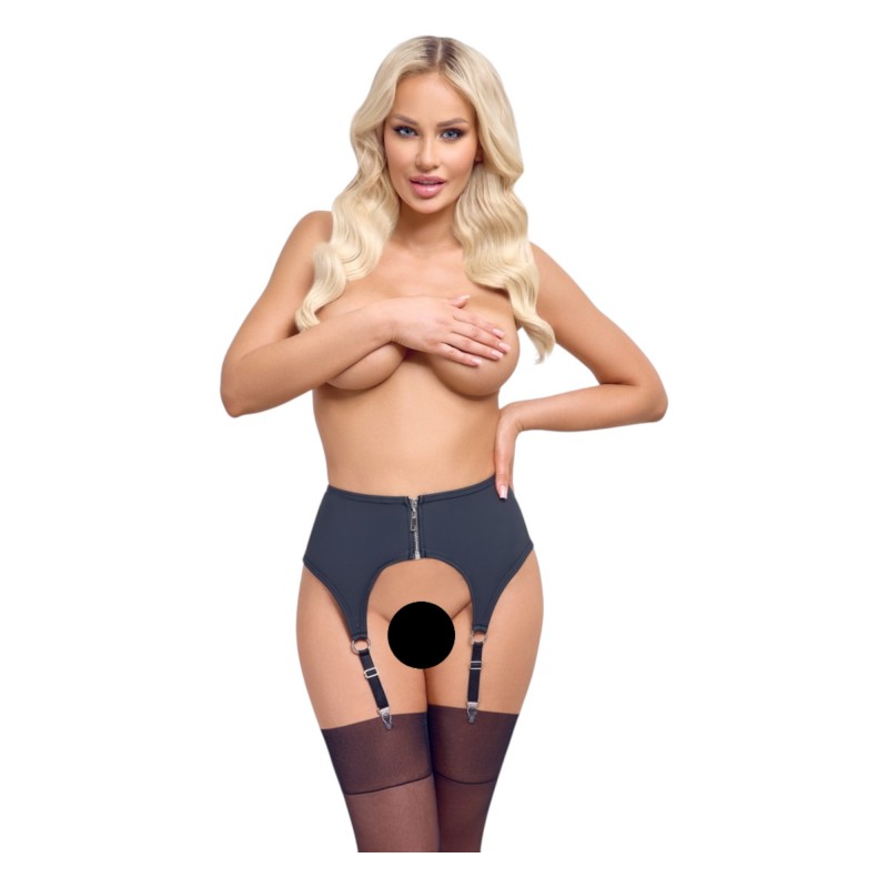 Cottelli - matt harisnyatartó (fekete) 94147 termék bemutató kép