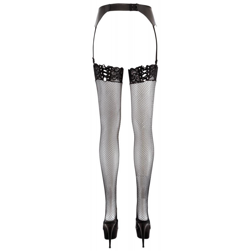 Cottelli - Necc harisnya - fűzős csipkés 10125 termék bemutató kép