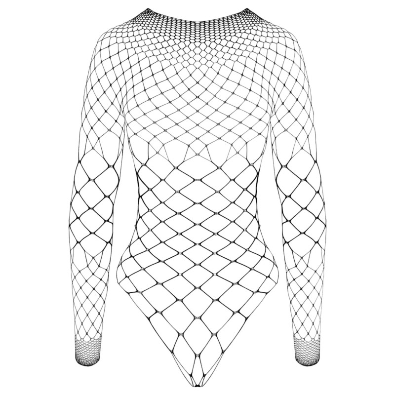 Cottelli - nyitott strasszos body (fekete) - S-L 102799 termék bemutató kép