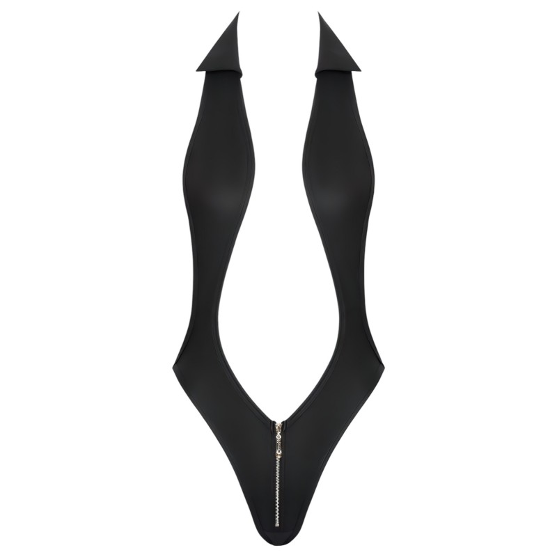 Cottelli Party - galléros body (fekete) 113225 termék bemutató kép