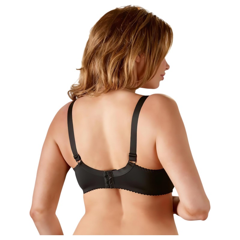 Cottelli Plus Size - push-up melltartó (fekete) 142286 termék bemutató kép