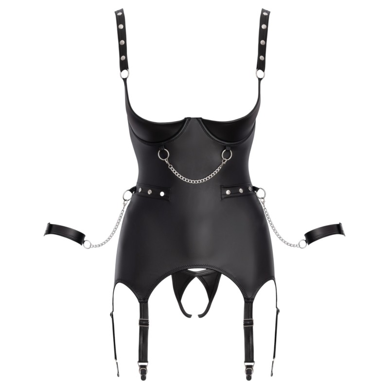 Cottelli - push-up bondage szett (fekete) 143166 termék bemutató kép