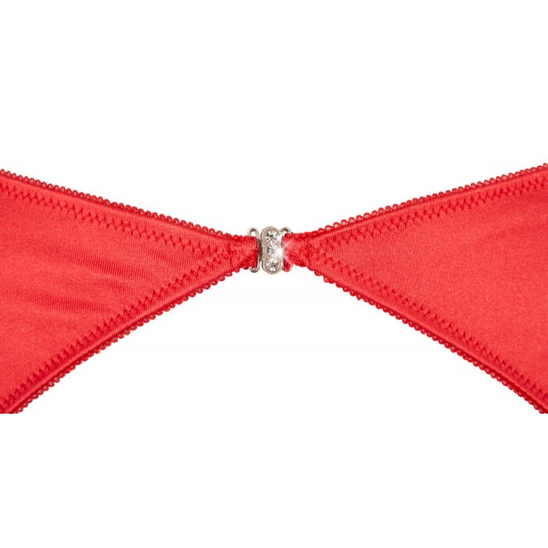 Cottelli - szíves nyitott mellemelő szett (piros) 17473 termék bemutató kép