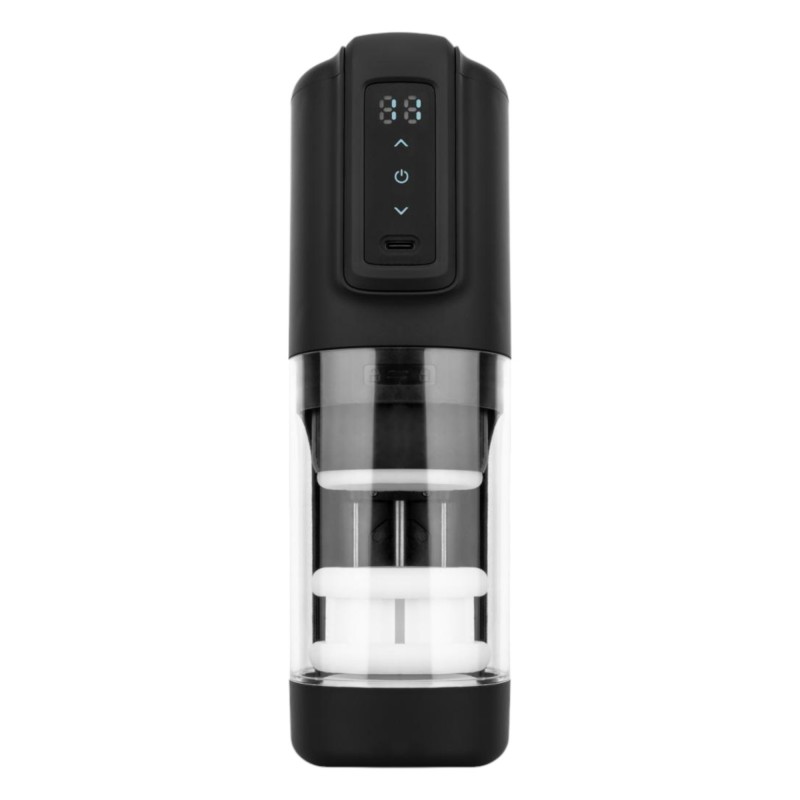 CRUIZR CX10 - forgó, fel-le mozgó maszturbátor (fekete) 97058 termék bemutató kép