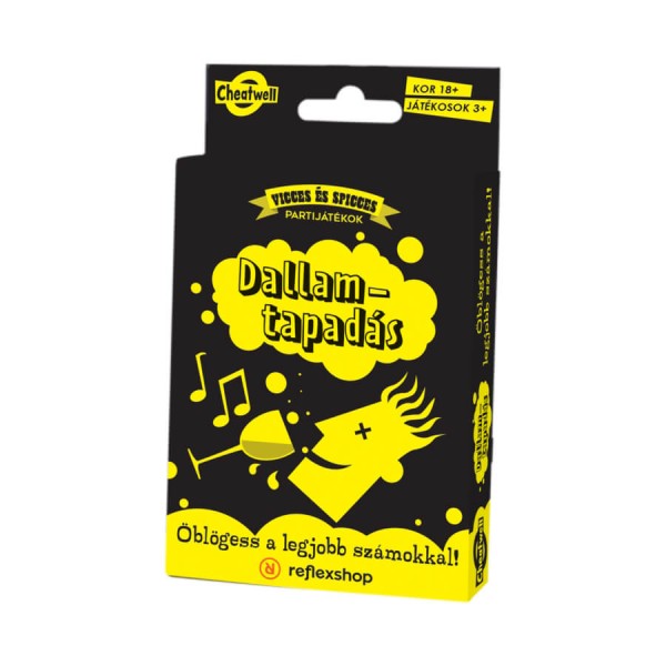 Dallamtapadás - ivós, party társasjáték (magyar)
