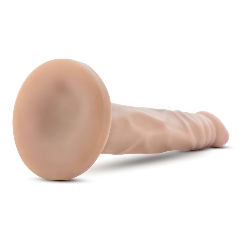 Dr. Skin 5 - tapadókorongos élethű dildó (natúr, 14,5 cm) 131805 termék bemutató kép
