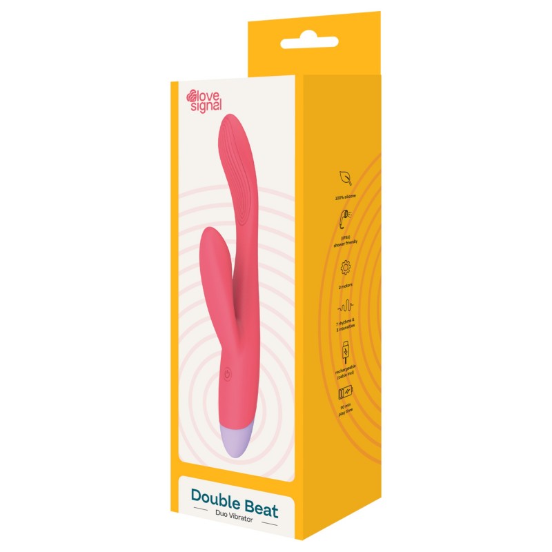 Dreamtoys Love Signal - csiklókaros G-pont vibrátor (pink) 126820 termék bemutató kép