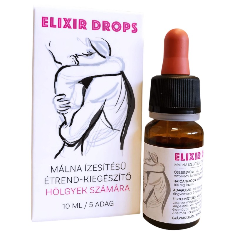 ELIXIR - női vágyfokozó cseppek (10 ml) - málna 111785 termék bemutató kép