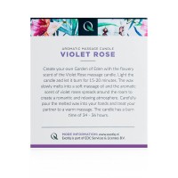Exotiq - illatos masszázsgyertya - rózsa (200g) 49603 termék bemutató kép