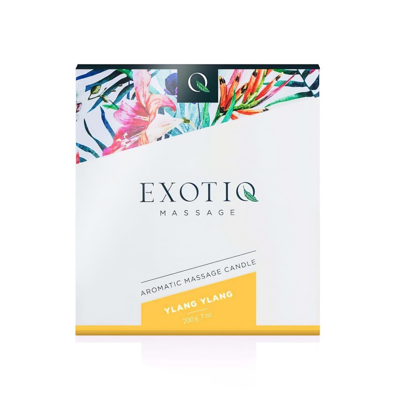 Exotiq - illatos masszázsgyertya - ylang ylang (200 g) 137121 termék bemutató kép