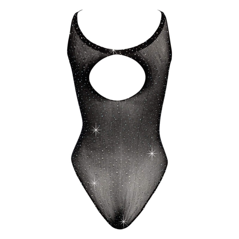 Cottelli - strasszos body (fekete) - S-L 89927 termék bemutató kép