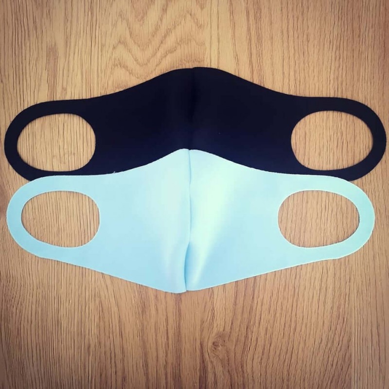 Fashion - mosható arc maszk - fekete (1db) 39934 termék bemutató kép