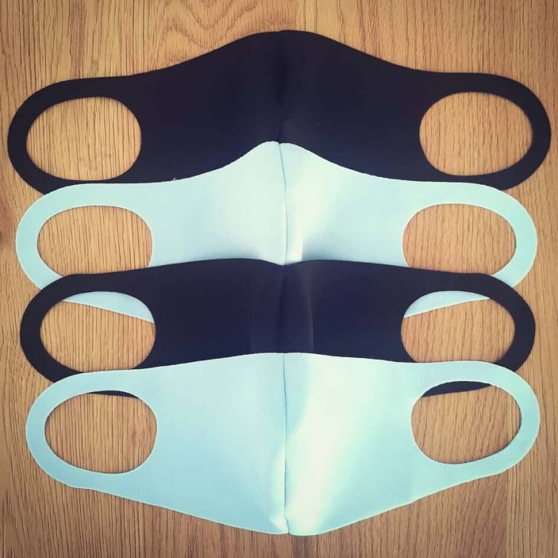 Fashion - mosható arc maszk - fekete (1db) 39936 termék bemutató kép