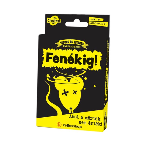 Fenékig! - ivós, party társasjáték (magyar)