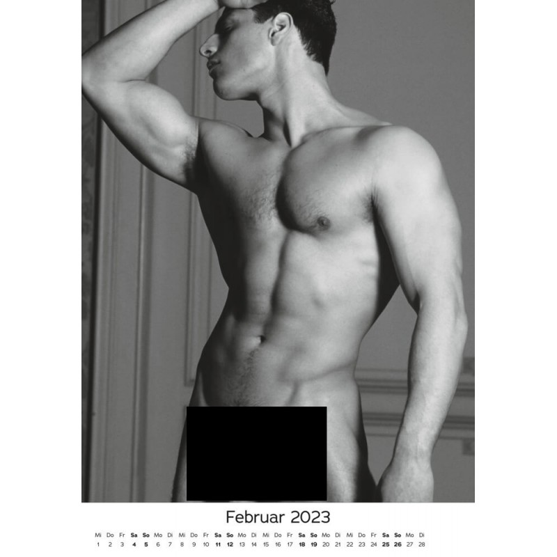Meztelen férfi naptár - 2026 75043 termék bemutató kép