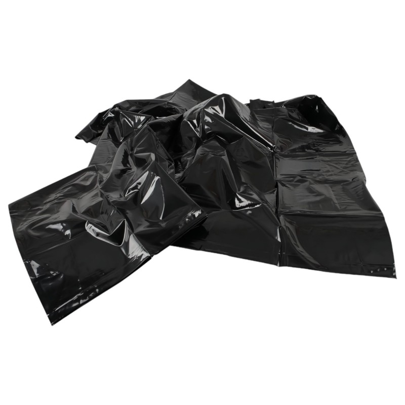 Fetish - Vinyl szex ágynemű (fekete, 135x200 cm) 135865 termék bemutató kép