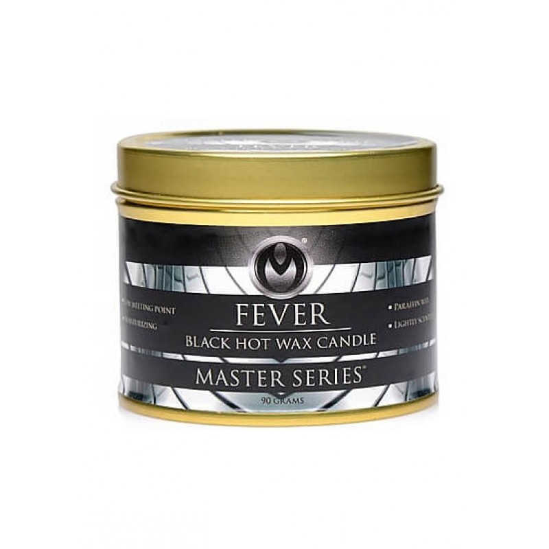 Fever - paraffin gyertya - fekete (120g) 68828 termék bemutató kép