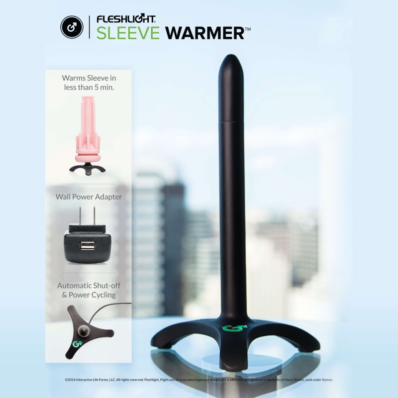 Fleshlight Sleeve Warmer - maszturbátor melegítő 24972 termék bemutató kép