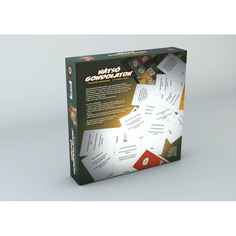 Hátsó gondolatok - Sikamlós találós kérdések felnőtteknek 12247 termék bemutató kép