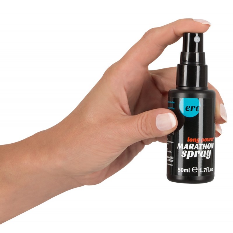 HOT Long Power Marathon - magömlés késleltető spray (50ml) 26036 termék bemutató kép