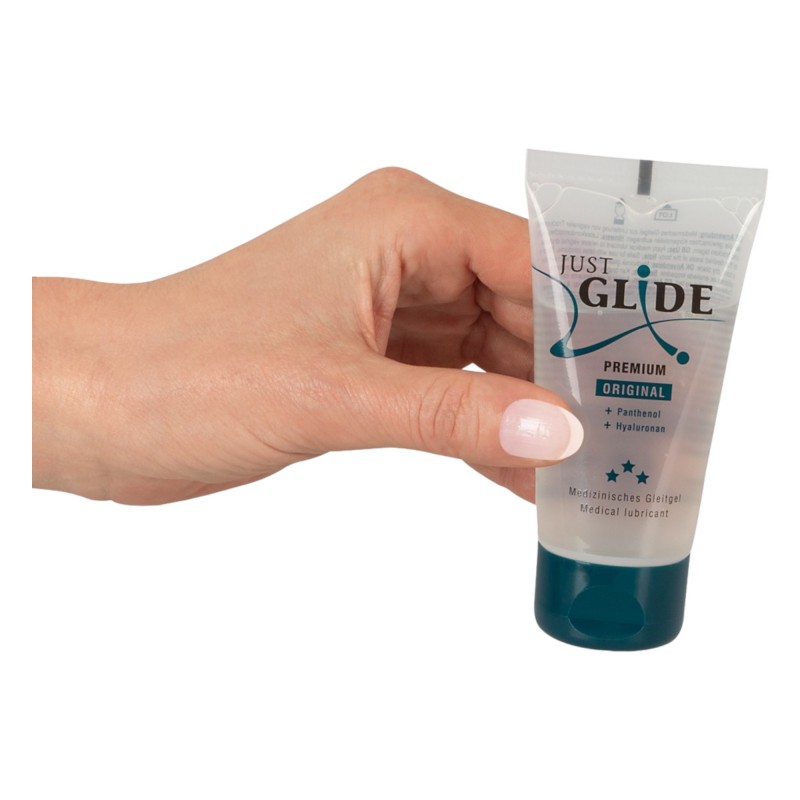 Just Glide Premium Original - vegán, vízbázisú síkosító (50ml) 89455 termék bemutató kép