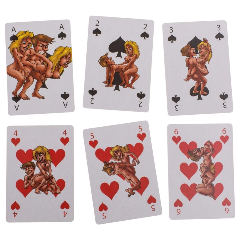 Kama Sutra - mókás francia kártya kínáló - 24 db 134708 termék bemutató kép