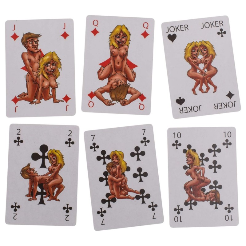 Kama Sutra - mókás francia kártya kínáló - 24 db 134709 termék bemutató kép