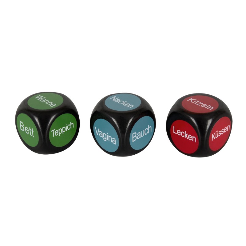 Szex kocka - német nyelven (3db) 52068 termék bemutató kép