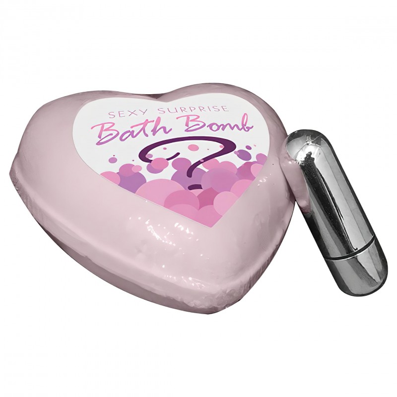 Kheper Games - fürdőbombába rejtett mini vibrátor (pezsgő-eper) 114552 termék bemutató kép