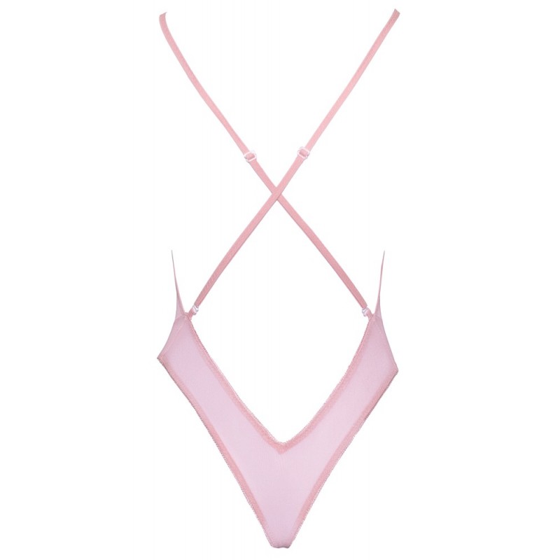 Kissable - rózsás hímzéses body (pink) 70555 termék bemutató kép